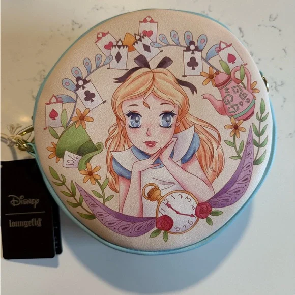 Disney Loungefly Alice in Wonderland Crossbody - Picture 1 of 2